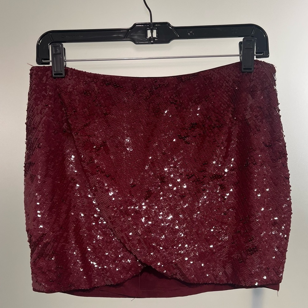 Haute Hippie Sequin Skirt